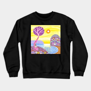 Sunset Cove Crewneck Sweatshirt